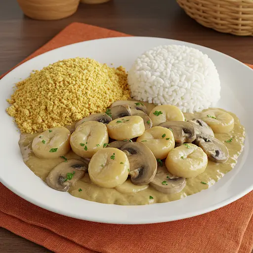 Bobó de Cogumelos com Palmito: Uma Explosão de Sabores Veganos!