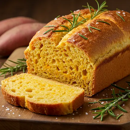 Pão de Batata Doce e Alecrim. Olha essa Receita!